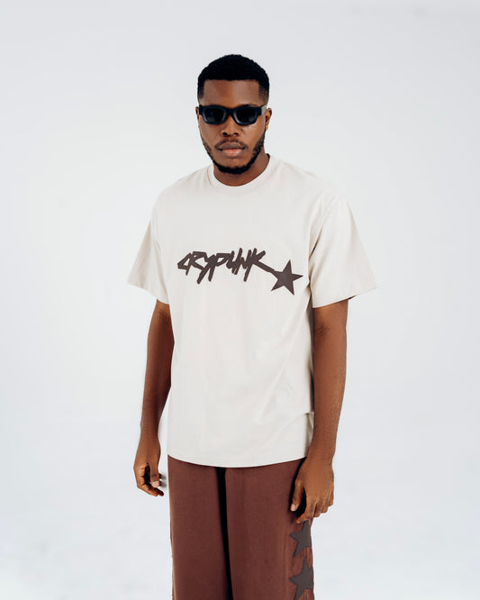 BEIGE PUNKDOLL SHIRT